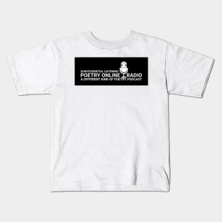 Quintessential Listening: Poetry Online Radio Kids T-Shirt